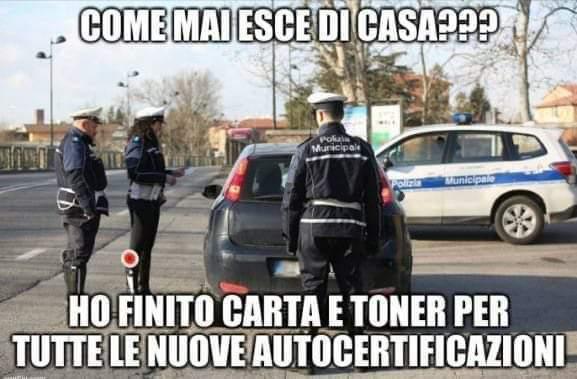 Autocertificazione toner